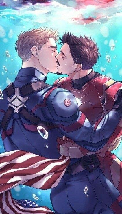 captain america porn|Tony Stark x Steve Rogers Stony Marvel gay sex